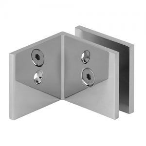 90 Degree Square Glass Shelf Bracket
