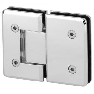 180 degree Beveled Edge Standard Shower Glass Hinge