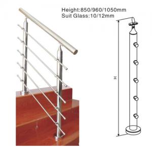 304/316 stainless steel handrail post brackets