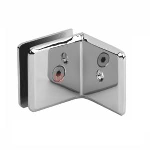90 Degree Bevel Edge Brass clamp for shower