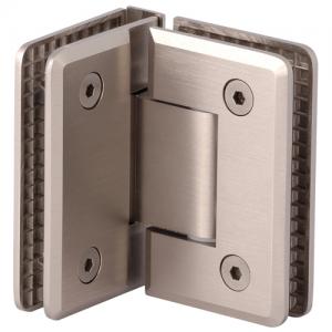 90 Degree Beveled Chrome Shower Hinge