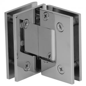 90 degree chrome Standard Shower Hinge
