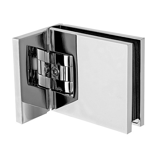 Adjustable Shower Hinge With Cover, 90 Degree Wall To Glass