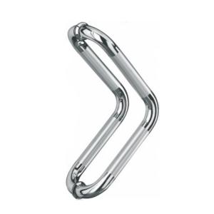 Back-to-Back Elbow Pull Handle for glass