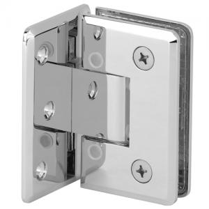 Beveled Adjustable Shower Glass Door Hinge