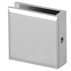 Brass Chrome Polish 0 Degree Shower Door clamp bracket 