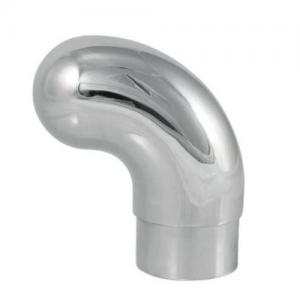 Stainless Steel Satin Finished Radiused Curved End Cap
