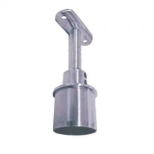 Floor mounted handrail pipe elbow flange square handrail railing fittings