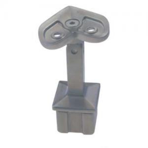 Handrail Bracket Polished satin/mirror bracket, stainless Steel wall/Floor mounted stair bracket