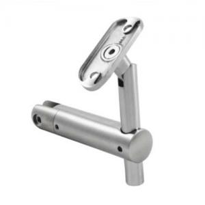 304 flexible Handrail bracket satin style Handrail removable