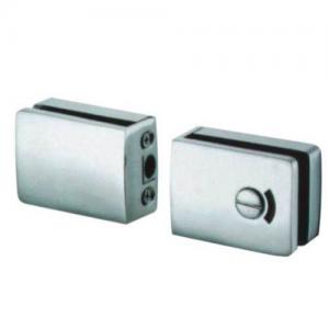 Double Side Frameless Glass Door Lock For Bathroom