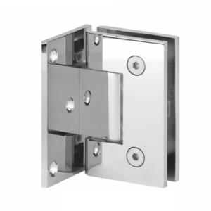 Glass shower hardware shower hinge