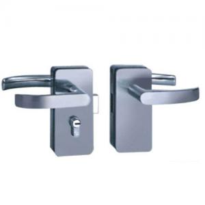 High Quality Zinc Alloy Double Tempered Glass Door Lock
