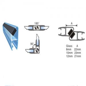 Manufacture Shower Room 90&180 Degree PVC Magnetic Seal