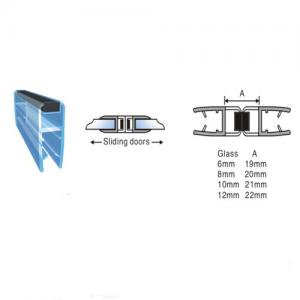 High Quality Shower Door Magnetic Plastic Sealing Strip