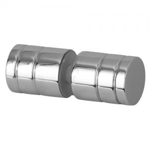 Ring Style Cylindrical Decorative Door Handle Knob Shower Glass Door Hardware