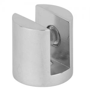 Round Floor Fix Corner Bracket Glass Clamp