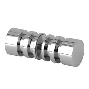 Round Grooved Shower Door Knob