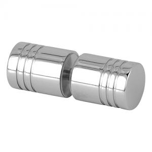 Round Grooved Style Shower Door Knob