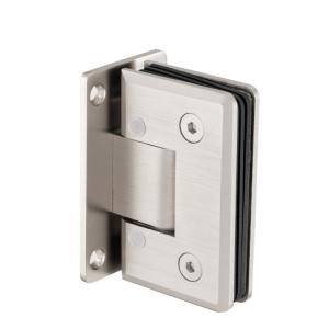 Satin Brass Glass to Wall Shower Door Glass Hinge
