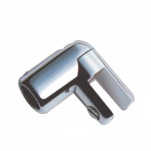 Shower Glass Door Connector Clamp 90 Degree Tube to Glass Connection