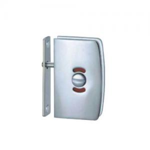 Single Glass Door Latch With Indication Window