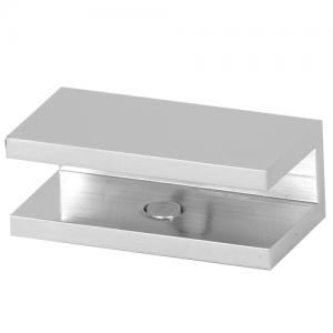 Square Glass Shelf Bracket