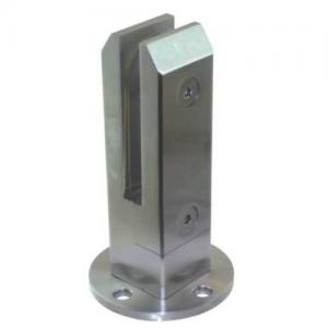 Square Pool Fenceing Safty Stainless Steel Spigot /Glass Clamp