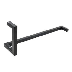 Square Pull Handle Towel Bar Combo