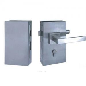 Square Sliding Glass Door Security Lock With Lever Handles Lock