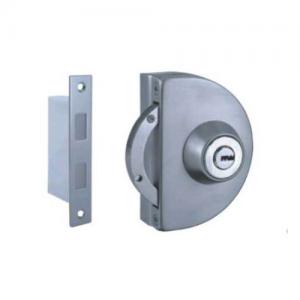 Stainless Steel Round Single Sided Glass Lock