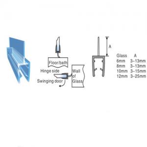 Weather Strip Shower Door Water Seal