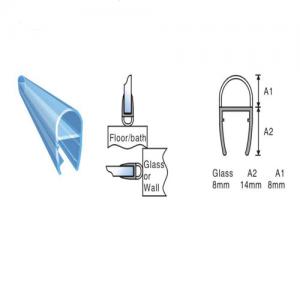 Glass Shower Door PVC Seal For Hot Sale