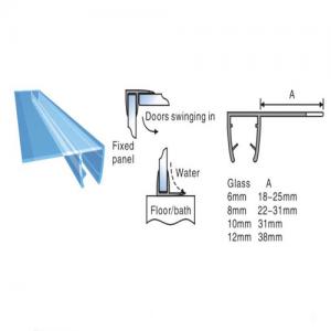 Shower Screen Seal/PVC Profile For Glass Door