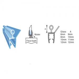 90 degree or 135 degree or 180 degree Glass Shower room soft PVC Seals for Shower Room Fittings Seals