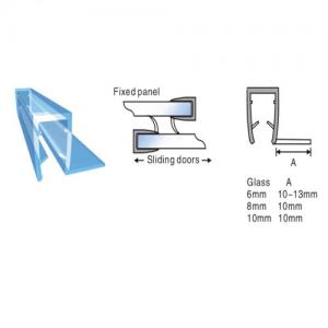 PVC Seals/Translucent Sealing Strip For Sliding Door/Shower Door/Glass Door China Factory