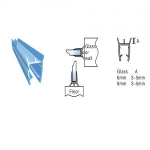 Shower Screen Seal/PVC Profile For Glass Door