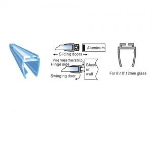 Waterproof Seal Strip/window &Door Seal/PVC Glass Shower Door Seal strip