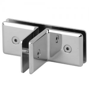 T Shape Shelf Bracket Glass Door Clamp